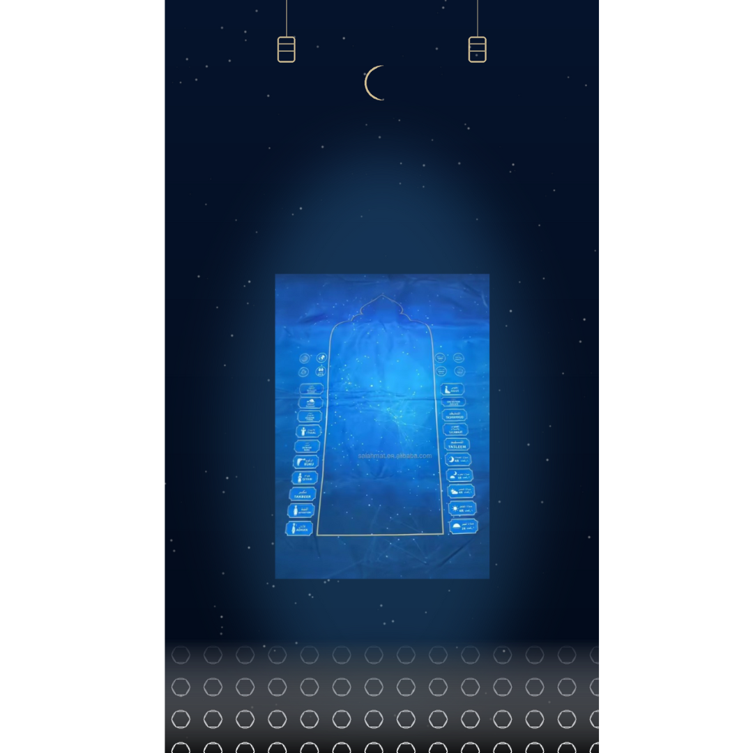 K18 Interactive Salah Mat – Multilingual Prayer Guide for Kids